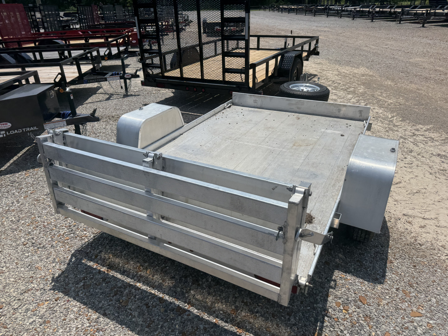Used 2022 Aluma 63"X8' 2K Aluminum Utility Trailer
