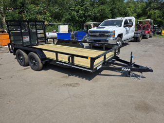 New 2026 Cam Superline 7X14 7K - TUBE TOP Utility Trailer