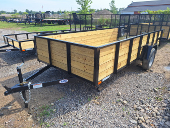 New 2026 AMO 76x14' High Woodside Utility Trailer