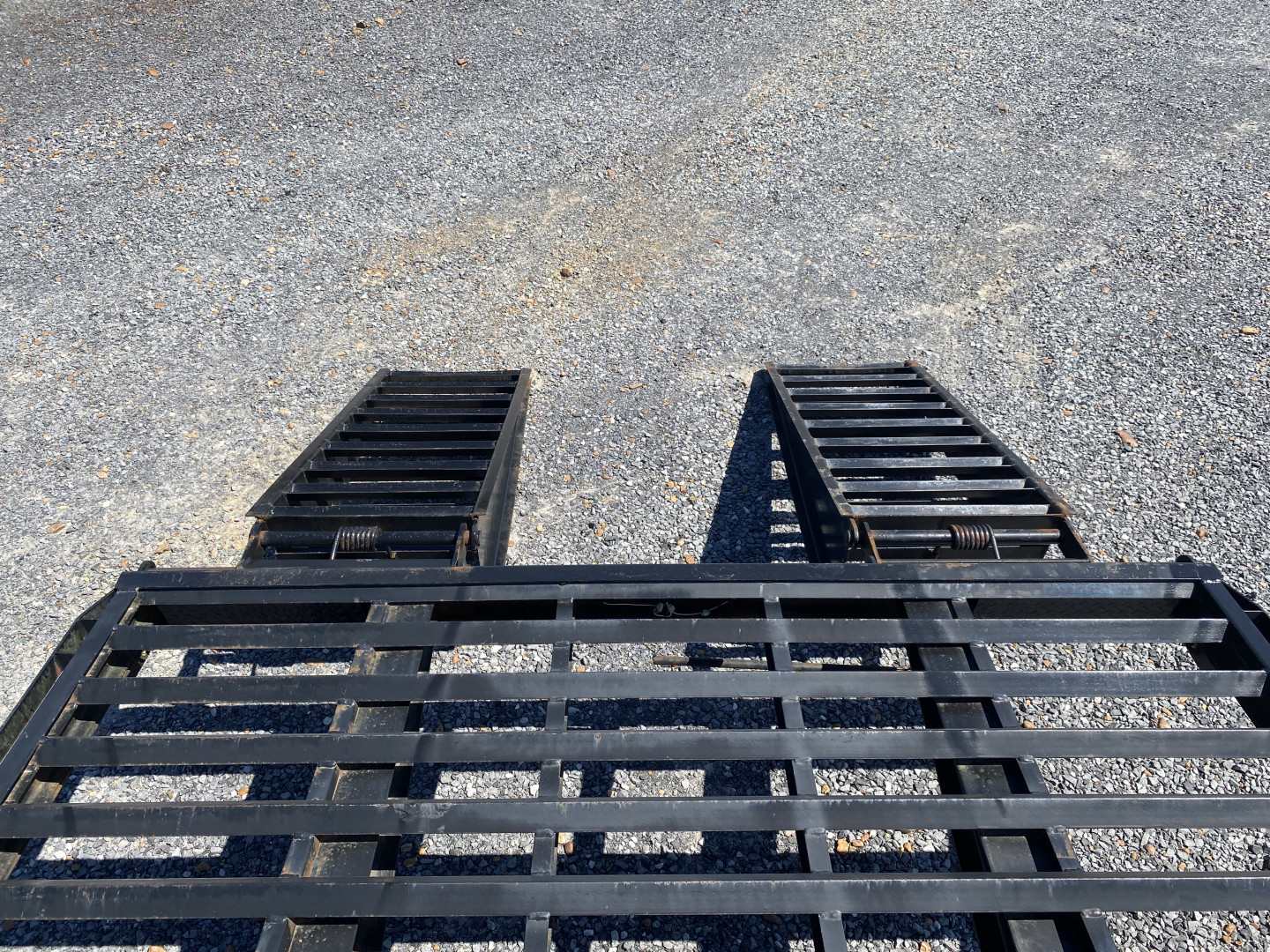 Used 2011 Barlow 102"x25' 20k Flatbed Trailer
