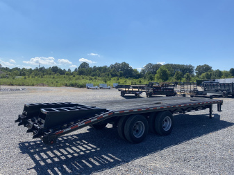 Used 2011 Barlow 102"x25' 20k Flatbed Trailer
