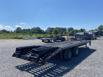 Used 2011 Barlow 102"x25' 20k Flatbed Trailer