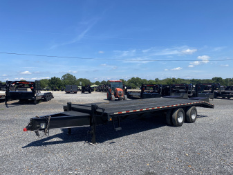 Used 2011 Barlow 102"x25' 20k Flatbed Trailer