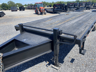 Used 2011 Barlow 102"x25' 20k Flatbed Trailer