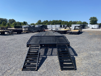 Used 2011 Barlow 102"x25' 20k Flatbed Trailer