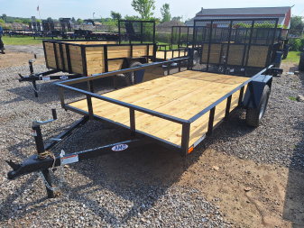 New 2026 AMO 76x12 Lowside Landscape Trailer