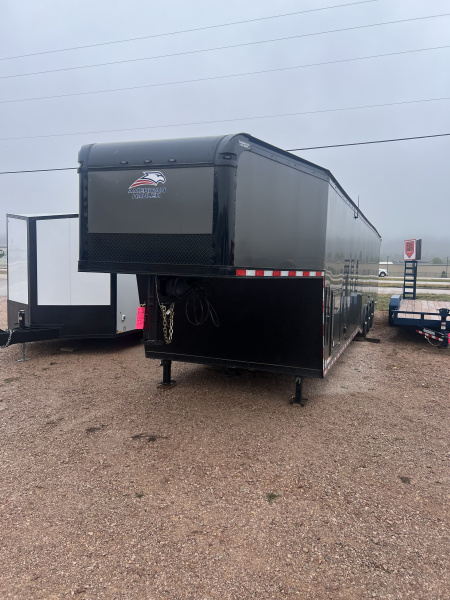 New 2025 American Hauler SILVERHAWK 8.5X44 GOOSENECK Car / Racing Trailer
