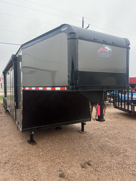 New 2025 American Hauler SILVERHAWK 8.5X44 GOOSENECK Car / Racing Trailer