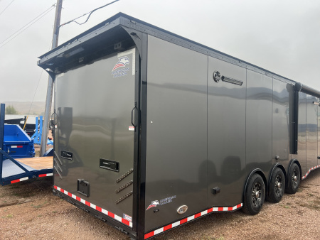 New 2025 American Hauler SILVERHAWK 8.5X44 GOOSENECK Car / Racing Trailer