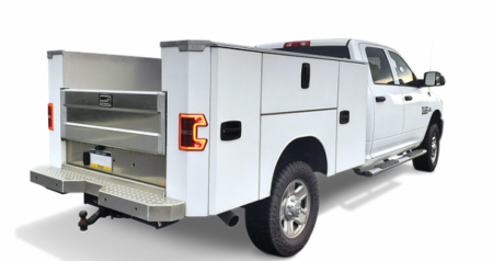 New EBY "RENEGADE" 8.5' x 80" x 44" Single Rear Wheel Aluminum Utility/Service Body w/ E-LOCKS!!!