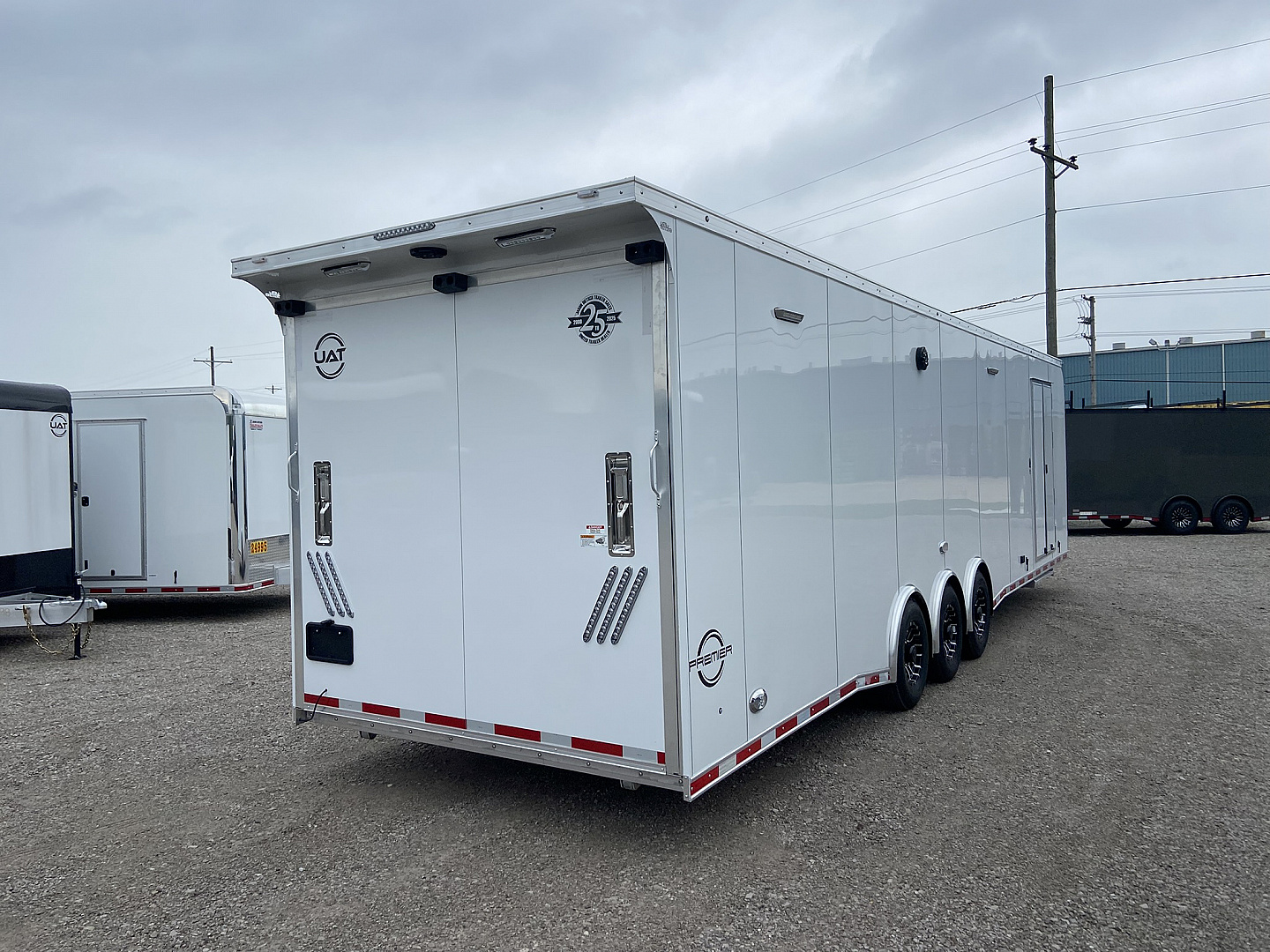 New 2026 United Trailers Aluminum Premier Car / Racing Trailer