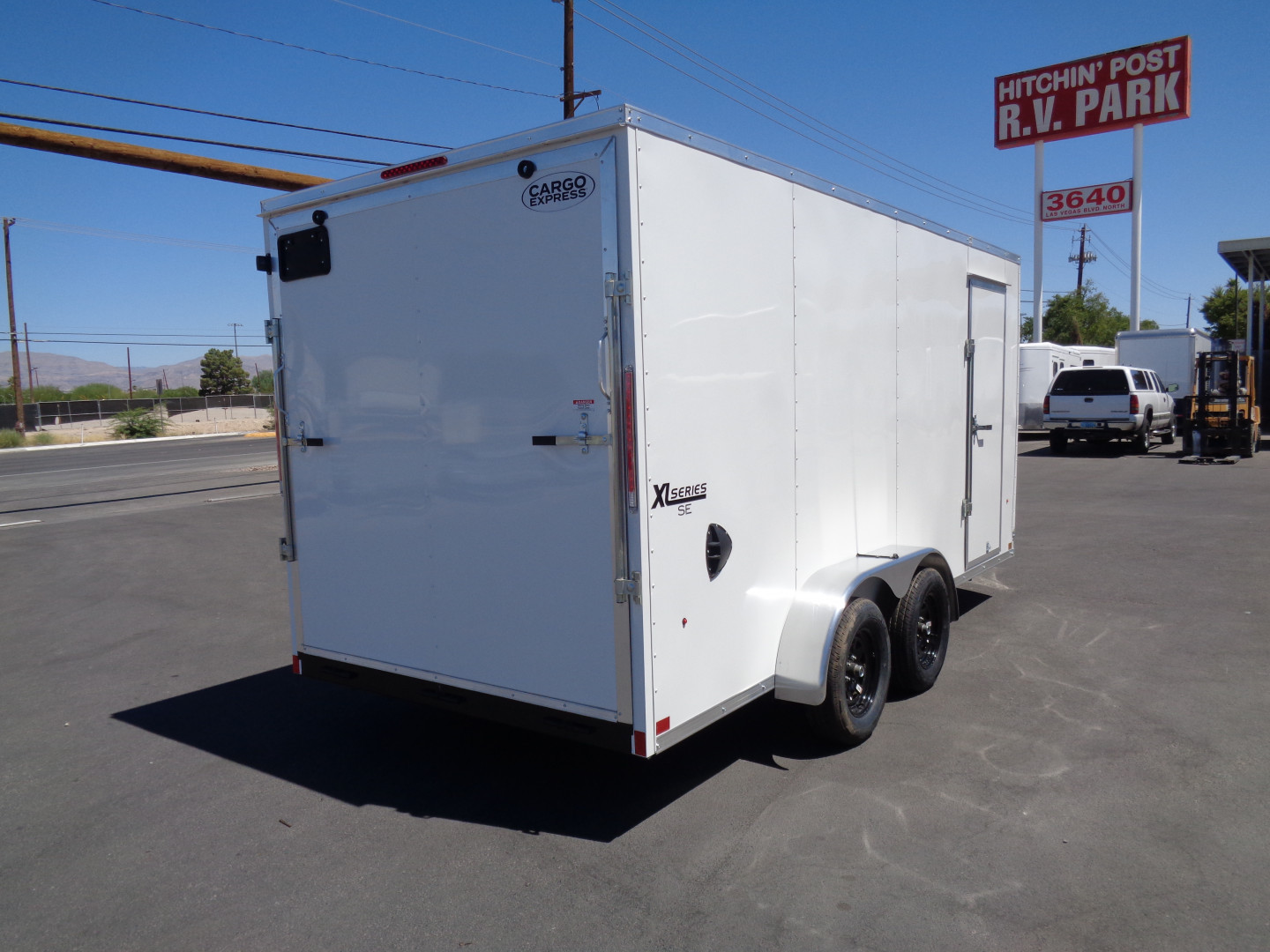 New 2026 Cargo Express * XL SE * 7x16 V-Nose Tandem Axle 7k Cargo Trailer