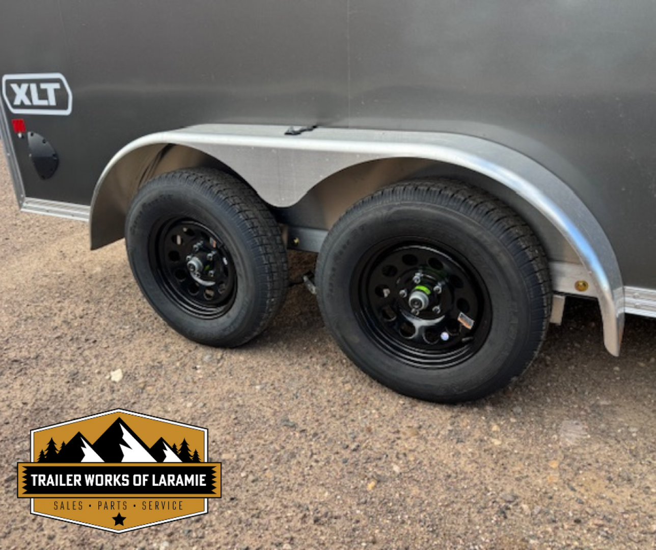 New 2026 Triton Trailers XLT Pro 7 X 14 TA Cargo / Enclosed Trailer- Charcoal