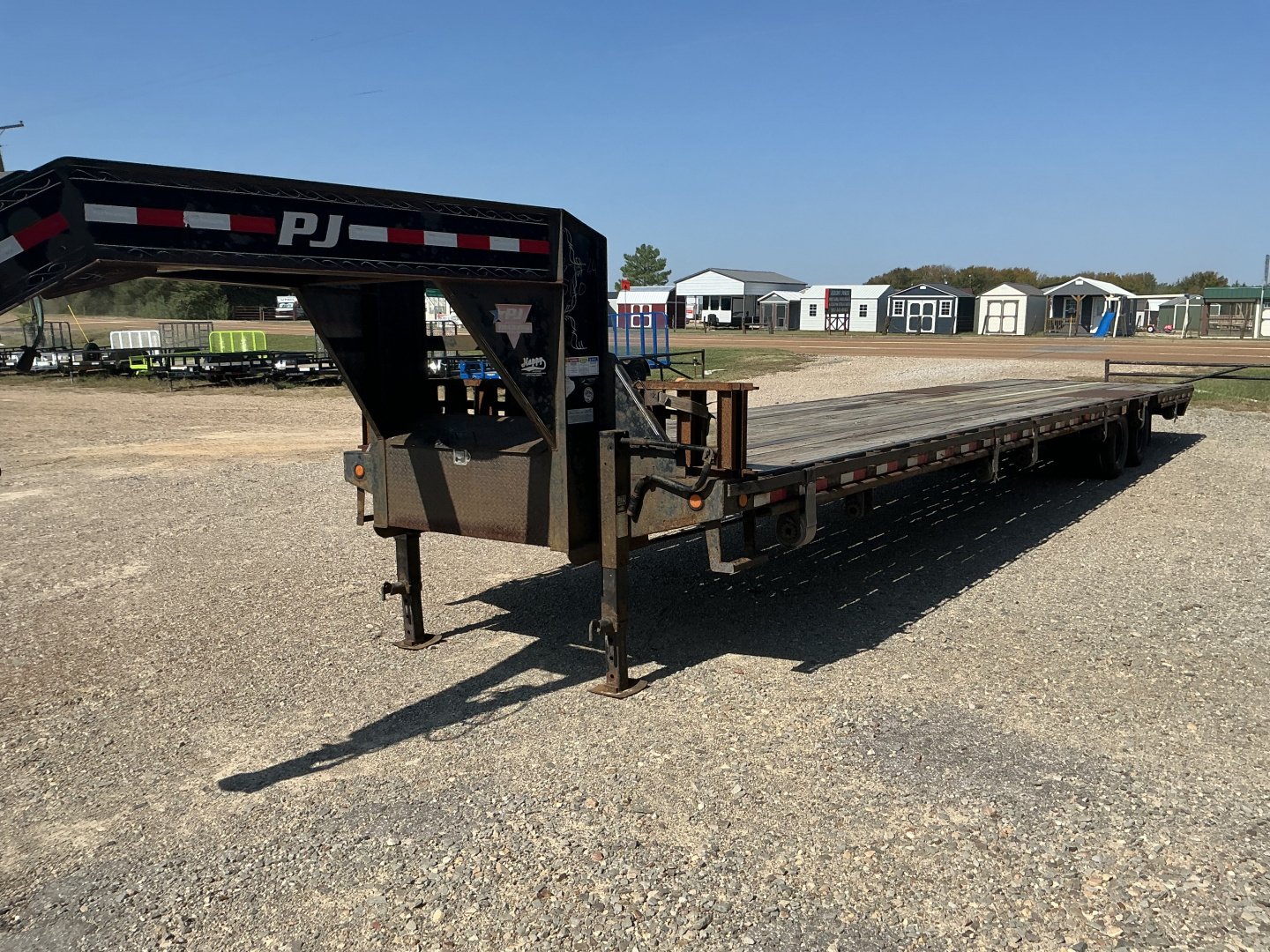 Used PJ Trailers 102"x40' Low Pro Flatdeck w/ Duals- LD