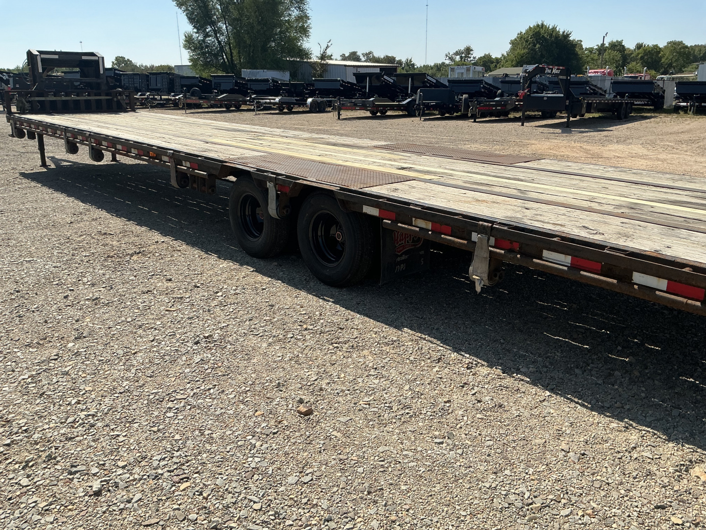 Used PJ Trailers 102"x40' Low Pro Flatdeck w/ Duals- LD