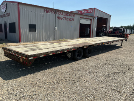 Used PJ Trailers 102"x40' Low Pro Flatdeck w/ Duals- LD
