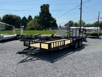 New 2026 Quality Trailers B-5.2K-20P Utility Trailer 82 X20' 10K ATV side load