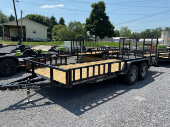New 2026 Quality Trailers B-4K-18P Utility Trailer 82'X18' 8500# ATV side load
