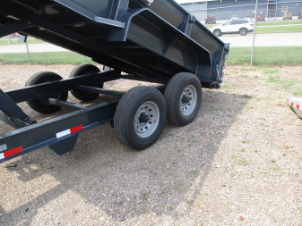 New 2025 Titan Trailer Dump Trailer 82 X 14