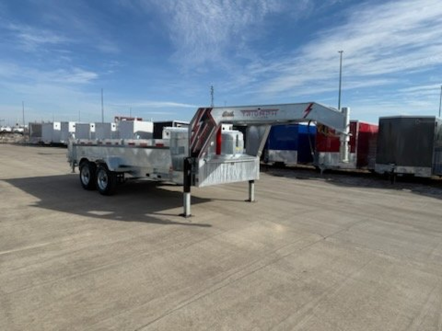 New 2026 Triumph Trailers GD10-TA82X16-10K-GN Dump Trailer