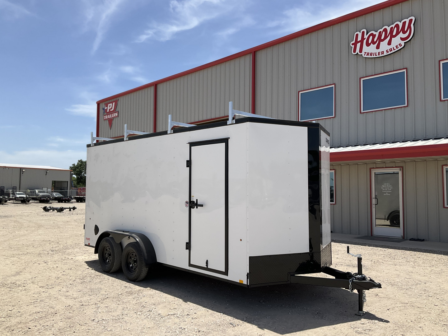 New 2026 Compass 7'x16' Enclosed Cargo Trailer - Indigo DLX