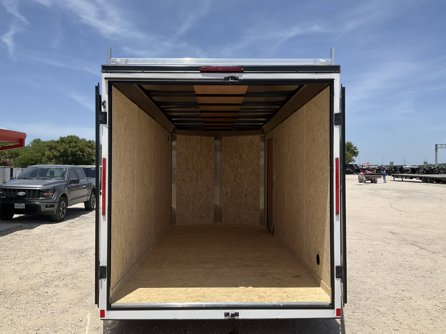 New 2026 Compass 7'x16' Enclosed Cargo Trailer - Indigo DLX