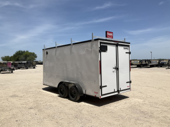 New 2026 Compass 7'x16' Enclosed Cargo Trailer - Indigo DLX