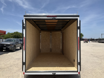 New 2026 Compass 7'x16' Enclosed Cargo Trailer - Indigo DLX