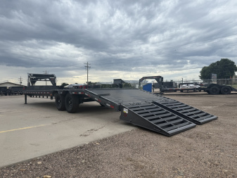 New 2026 Buckshot Single Bolt 30'X102" 14K Flatbed Trailer