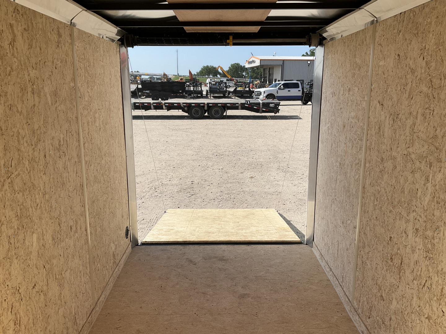 New 2026 Compass 6'x12' Enclosed Cargo Trailer - Indigo DLX