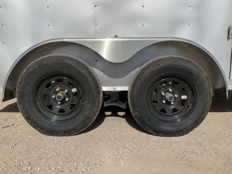 New 2026 Compass 6'x12' Enclosed Cargo Trailer - Indigo DLX
