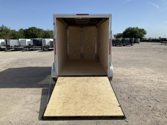 New 2026 Compass 6'x12' Enclosed Cargo Trailer - Indigo DLX