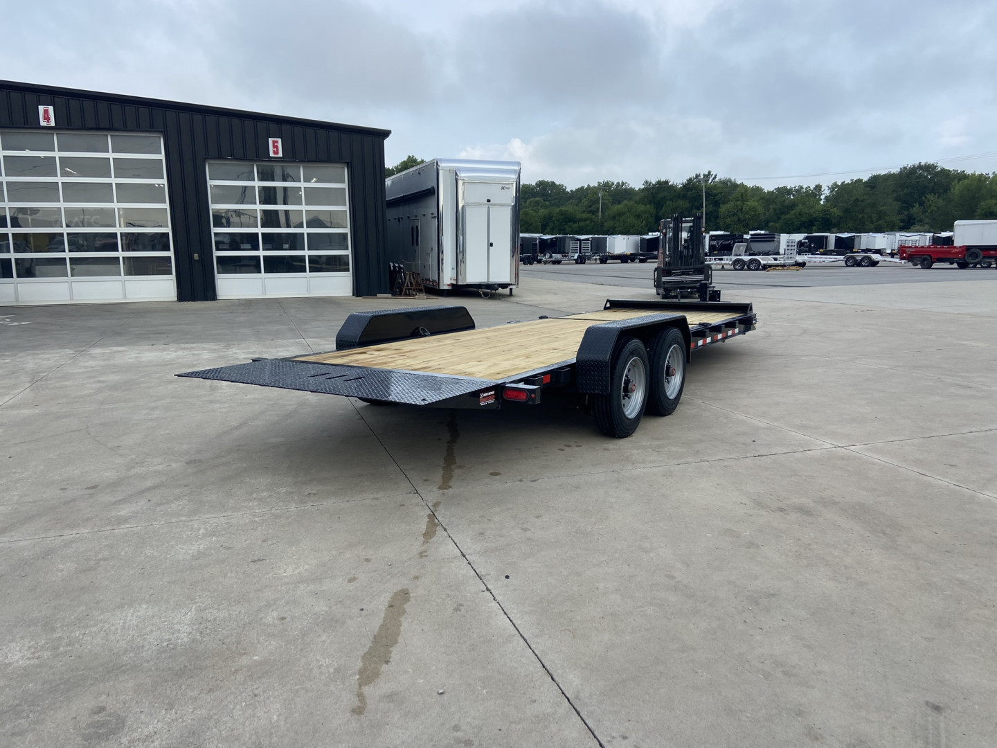 New Sure-Trac 16' + 6 Pro Series Beam Tilt Equipment Trailer