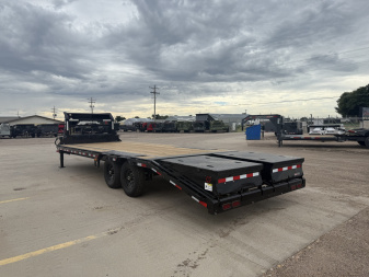 New 2026 Buckshot 102"x25' Gooseneck Deckover Trailer
