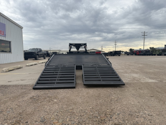 New 2026 Buckshot 102"x25' Gooseneck Deckover Trailer