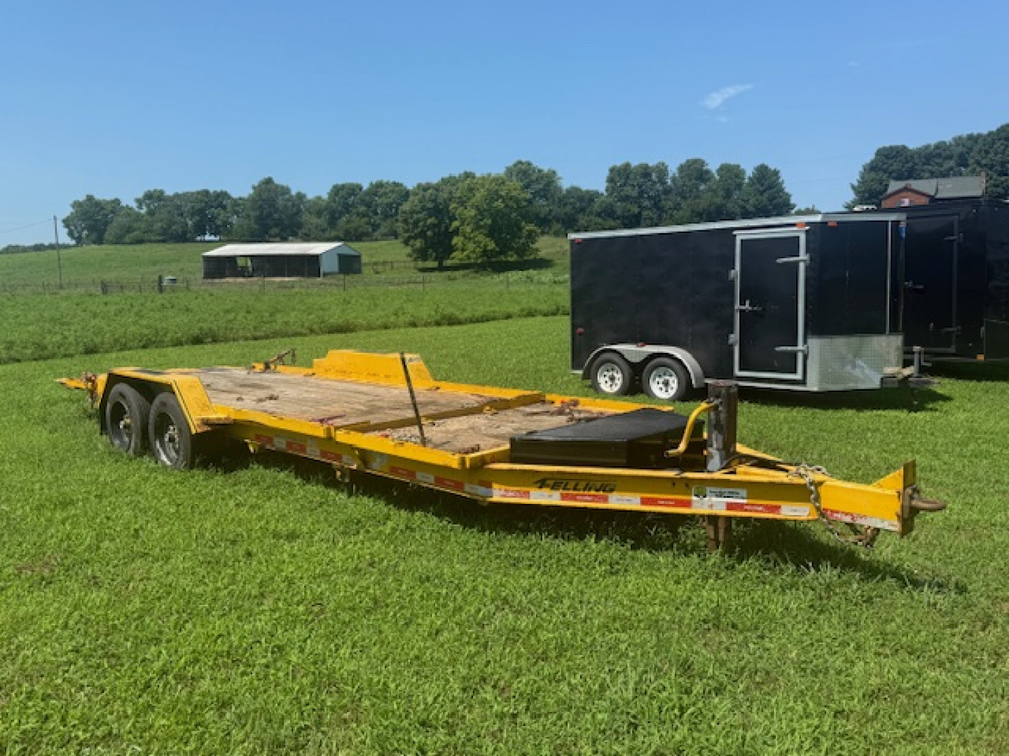 Used 2017 Felling Trailers 18X4 Tilt Trailer