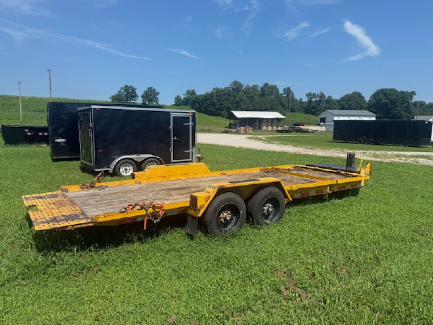 Used 2017 Felling Trailers 18X4 Tilt Trailer