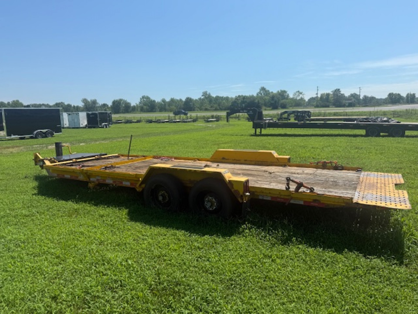 Used 2017 Felling Trailers 18X4 Tilt Trailer