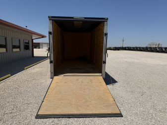 Used 2023 Icon 7'x15' V-Nose Enclosed Cargo Trailer