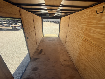 Used 2023 Icon 7'x15' V-Nose Enclosed Cargo Trailer