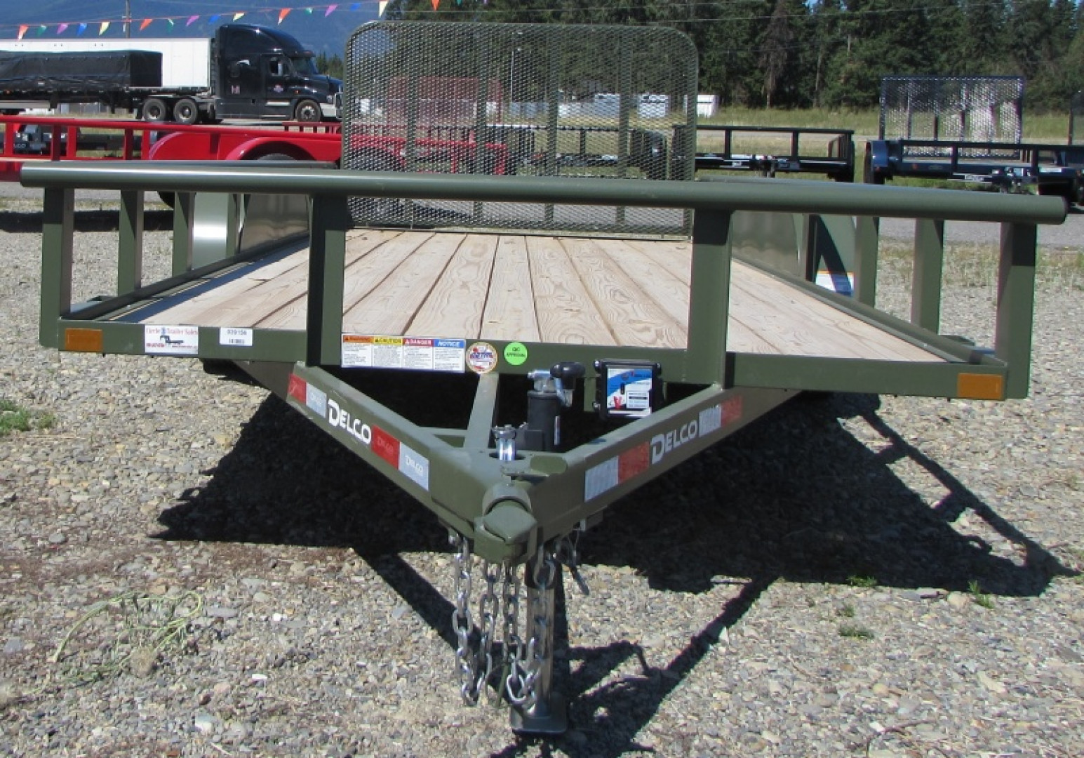 New 2025 Delco Trailers U616U32CS4A Utility Trailer
