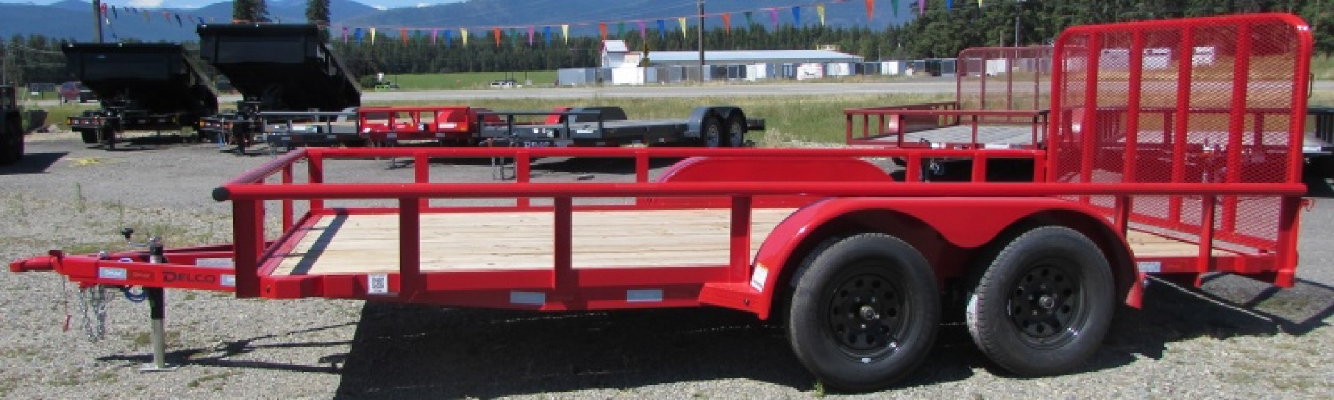 New 2025 Delco Trailers U616U32CS4A Utility Trailer