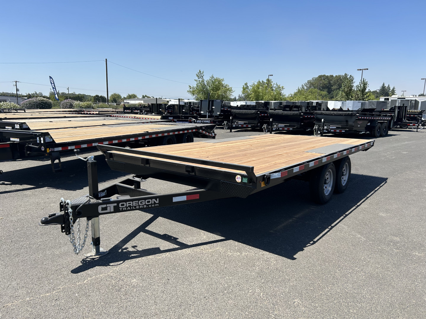 New 2026 Eagle Trailers 8.5x16 Deckover Trailer 10K GVWR