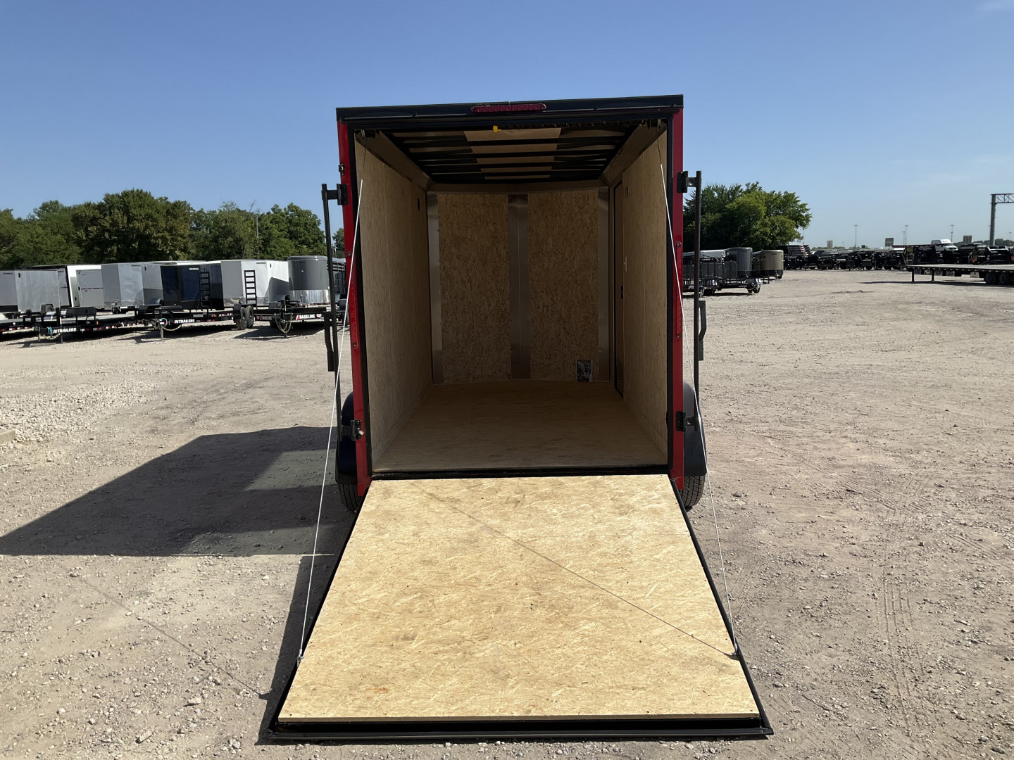 New 2026 Compass 6'x12' Enclosed Cargo Trailer - Indigo DLX