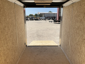 New 2026 Compass 6'x12' Enclosed Cargo Trailer - Indigo DLX