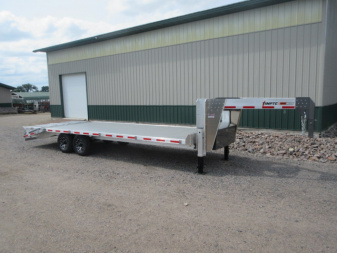 New 2026 26' 16k Timpte Aluminum Gooseneck Deckover Trailer