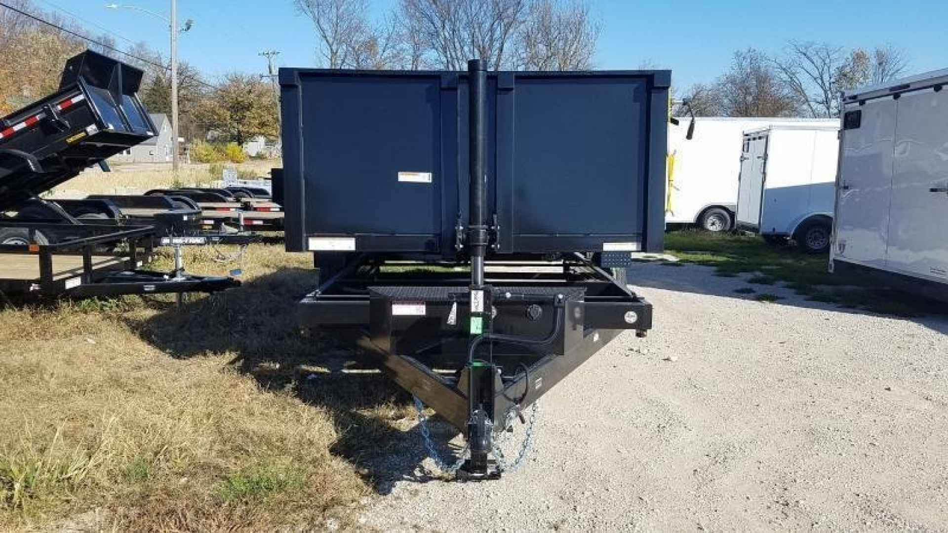 New 2025 Sure-Trac 82x14 Telescopic Dump Trailer Dump Trailer