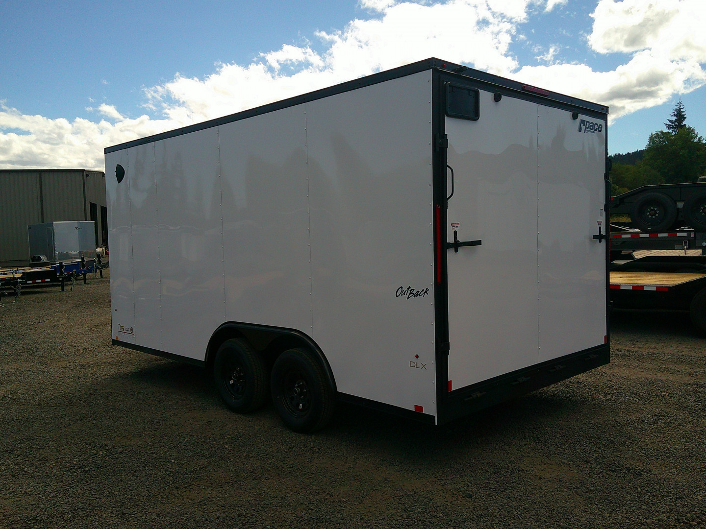 New 2025 Pace American 8.5x16 Outback Cargo / Enclosed Trailer
