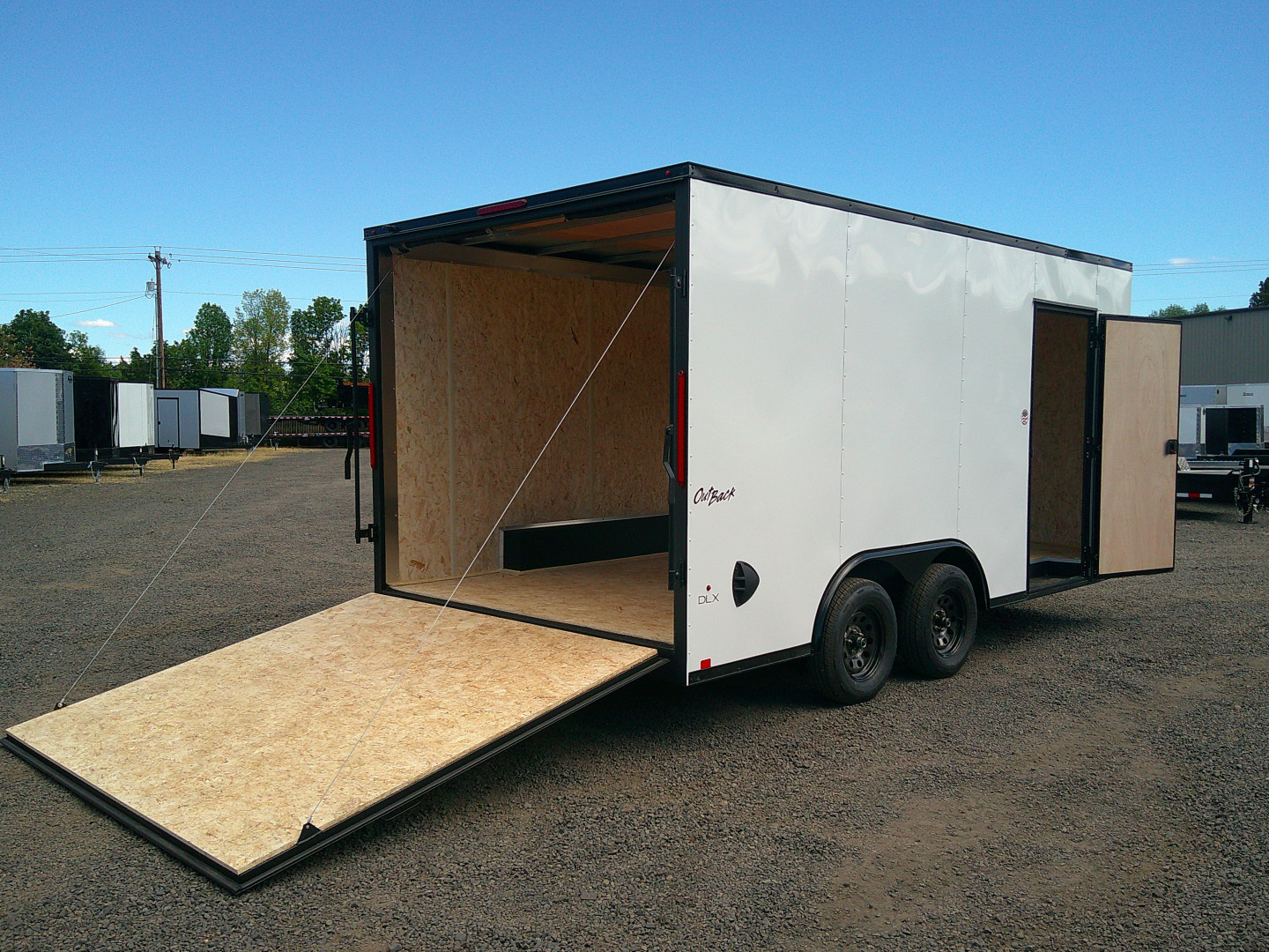 New 2025 Pace American 8.5x16 Outback Cargo / Enclosed Trailer