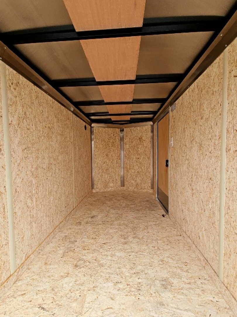 New 2026 Cargo Express EX DLX 5' x 10' 3K Idler Double Rear Door Enclosed Cargo Trailer
